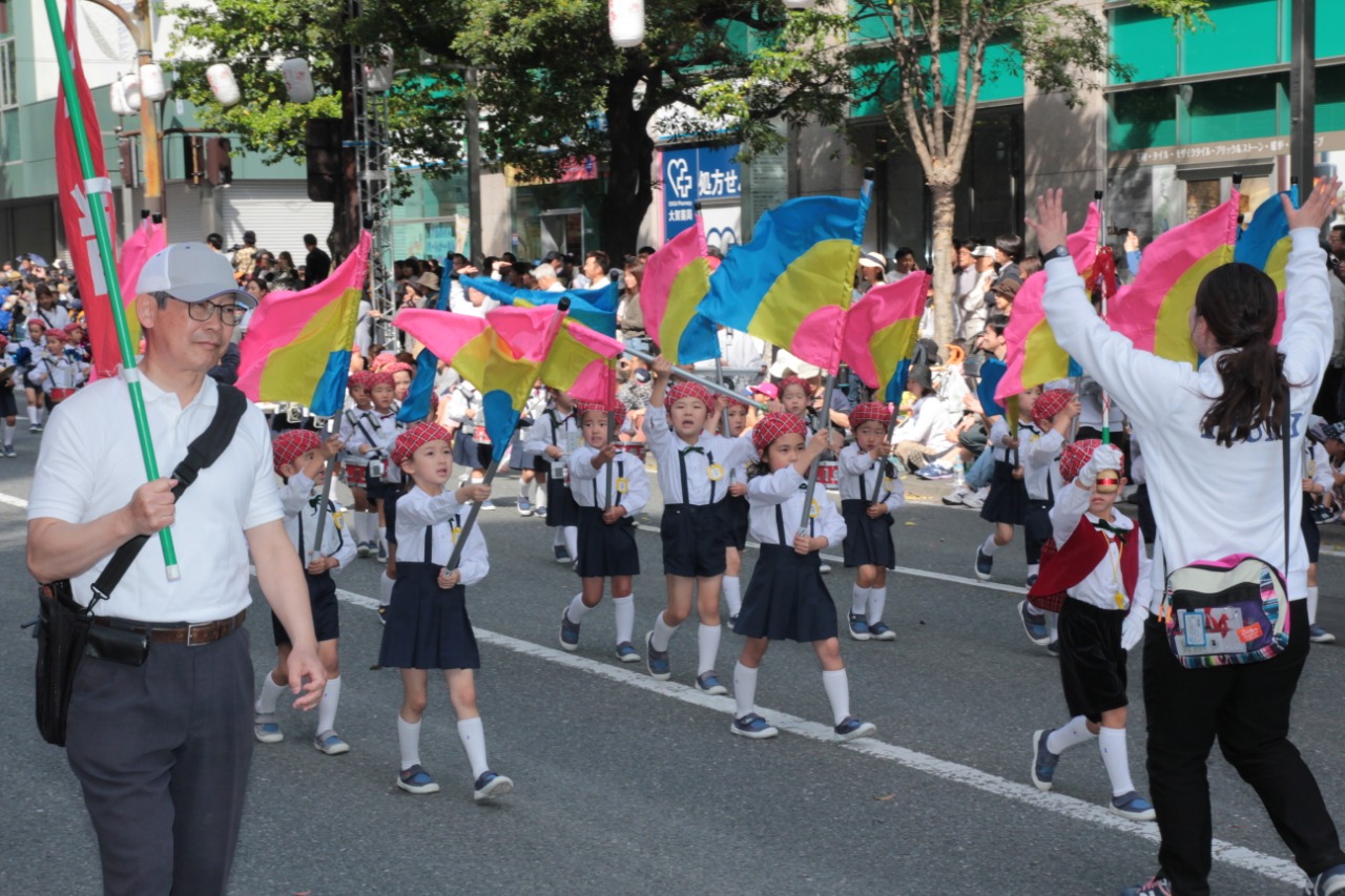 福岡いずみ幼稚園マーチングバンド | 団体紹介 | 福岡市民の祭り 博多