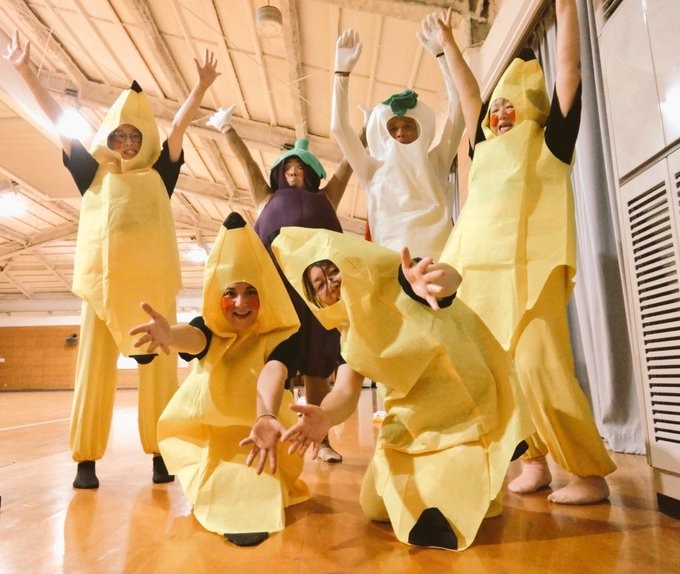 みんなでバナナ🍌