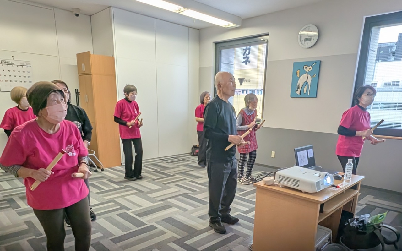 90歳の男性も頑張っています！