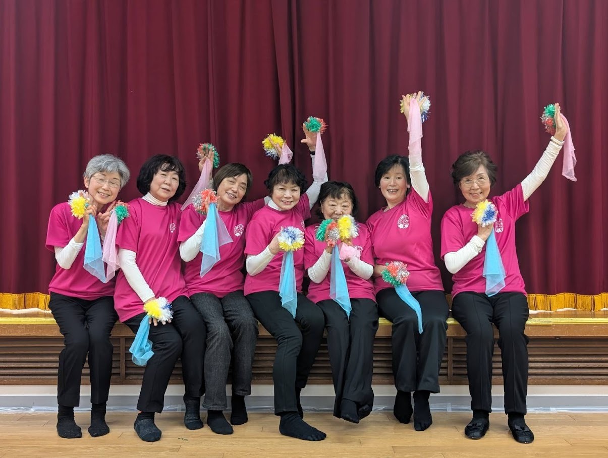 楽しく舞台を終えて！パチリ！