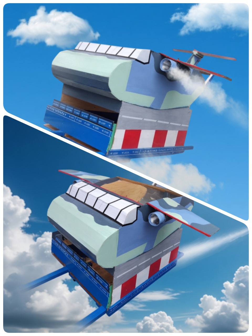 C-2型「山車」制作中