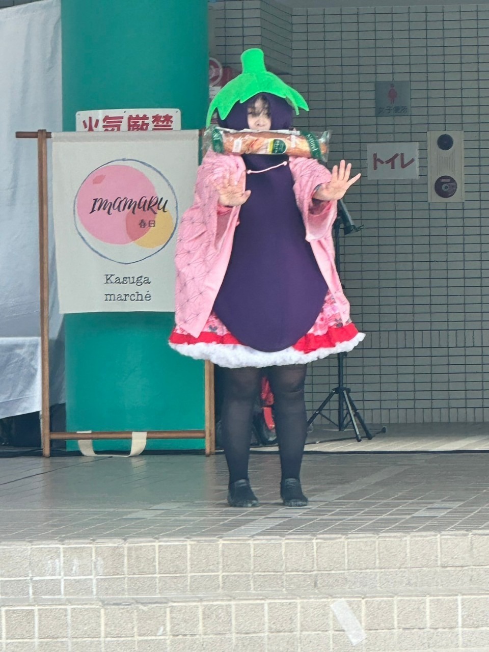 なすびちゃんだ！🍆