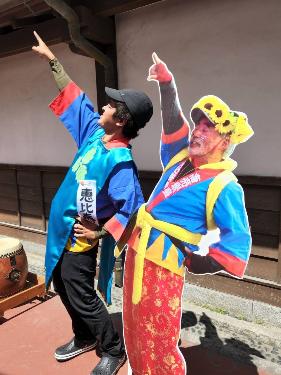 隊長とたかしくん