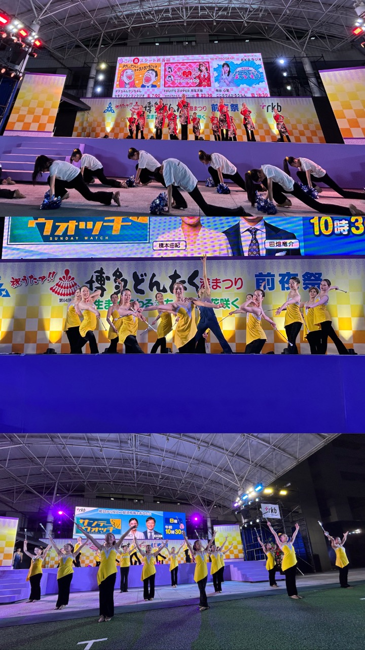 楽しく踊ることができました♡