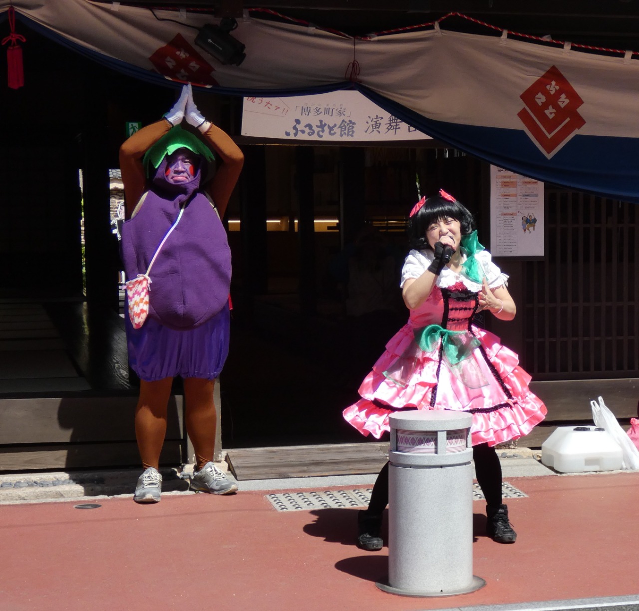 なすびマン🍆とさくらもちひとつ🌸🧚‍♂️