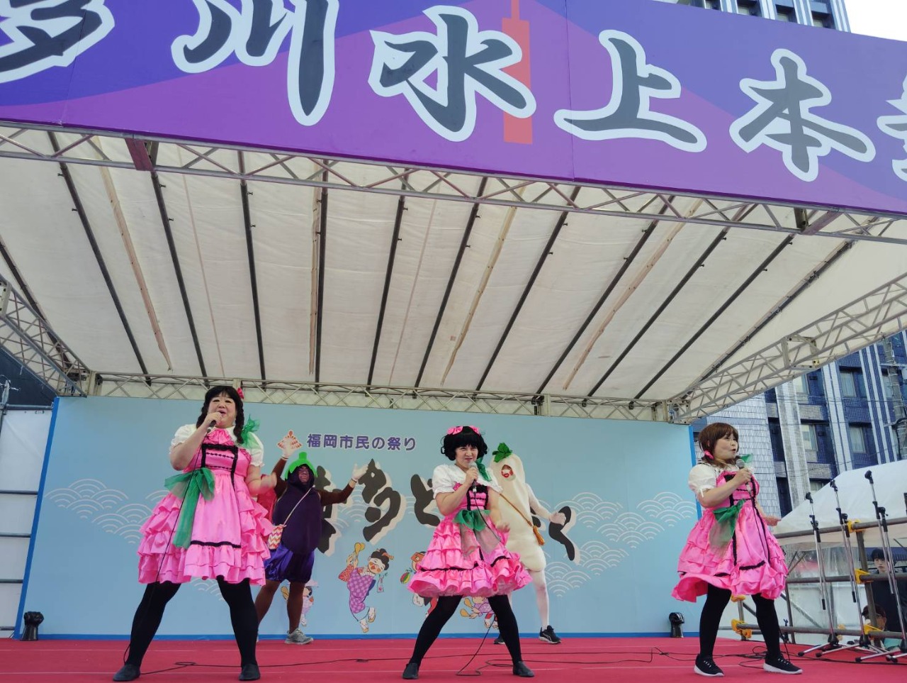 ラスト！5番目は博多川水上本舞台でした